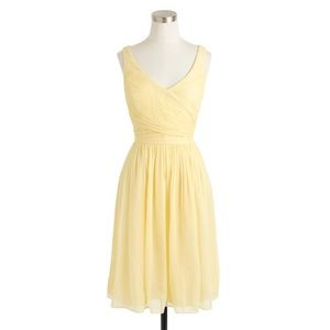 Stunning Jcrew ‘Heidi’ Yellow Cocktail Dress
